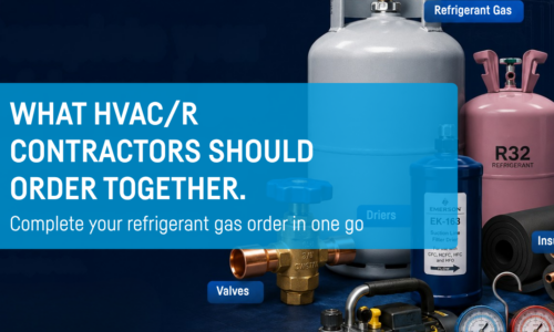 Refrigerant Gas Add-Ons: What HVAC/R Contractors Should Order Together