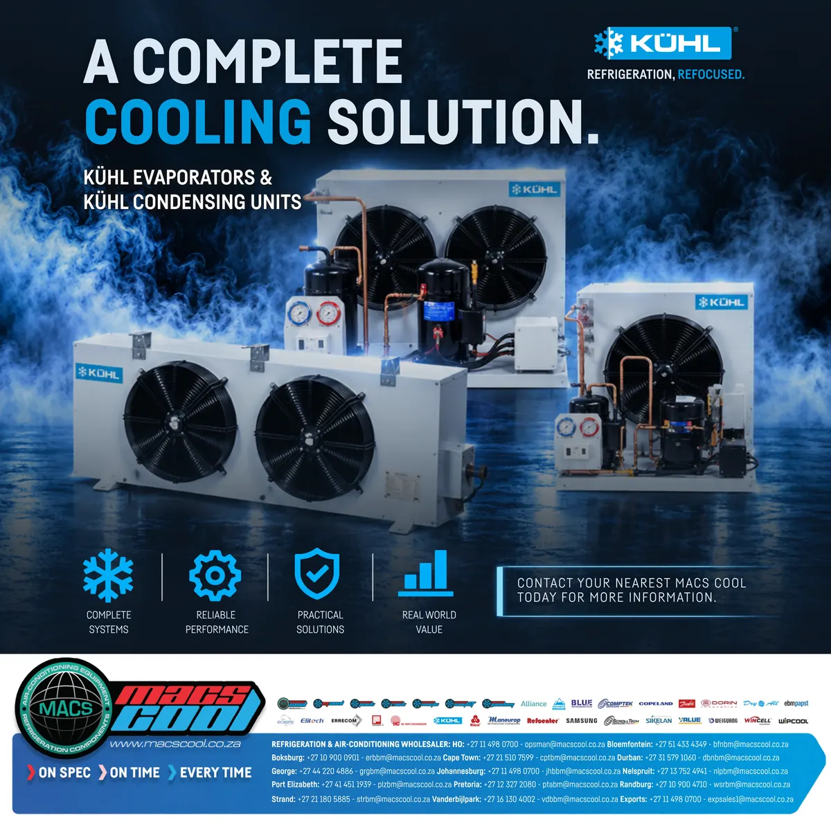 You are currently viewing Understanding the KÜHL Range: Components Behind Reliable Commercial Cooling